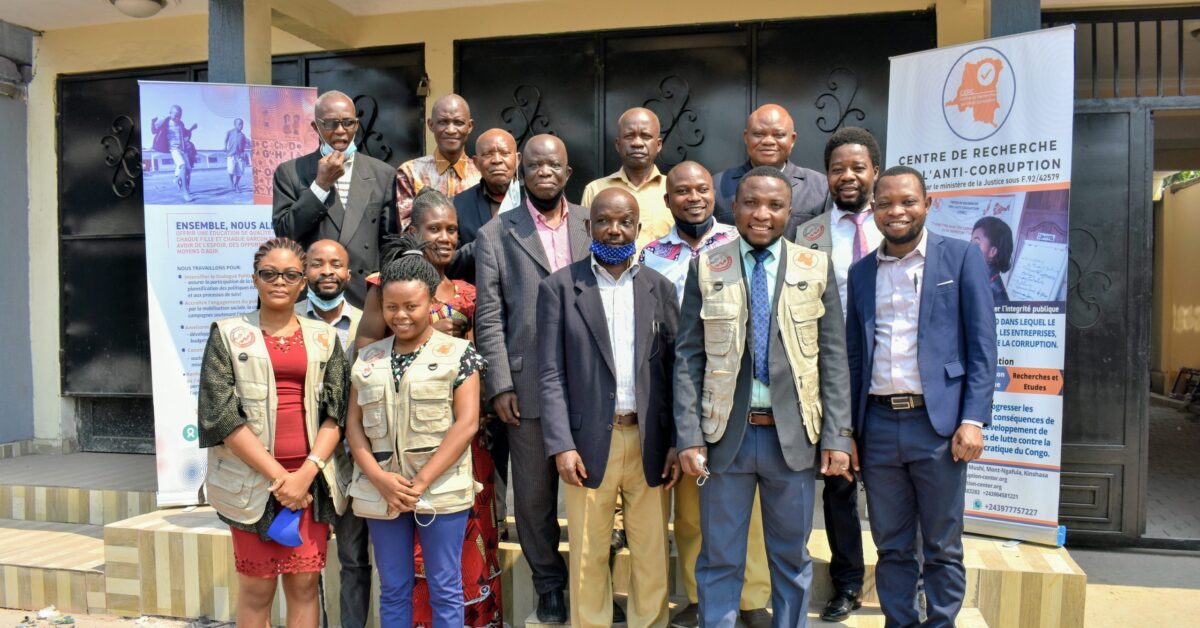 Une nouvelle association de lutte contre la corruption voit le jour en RDC