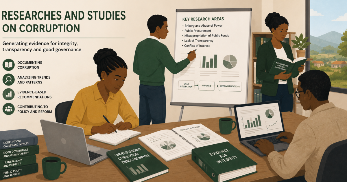 Researches and Studies on Corruption